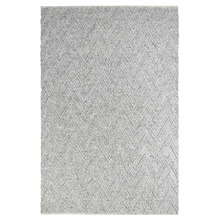 Silver Avery Wool & Viscose Rug