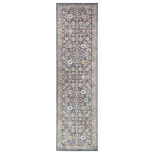 Dark Blue Arsalan Power-Loomed Runner