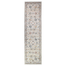 Cream Arsalan Power-Loomed Runner