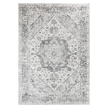 Grey Caiden Power-Loomed Rug