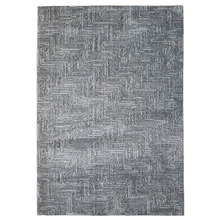 Grey Zavala Microfibre Rug