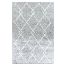 Light Grey Parisa Shag Rug