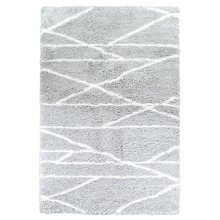 Light Grey Sawsan Shag Rug