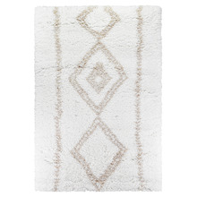 White Lahara Shag Rug