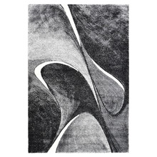White Steffen Power-Loomed Rug
