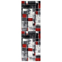 Red Joby Power-Loomed Rug