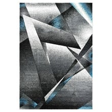 Turquiose Arri Power-Loomed Rug