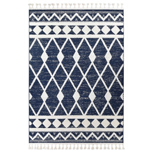 Navy Nix Contemporary Rug