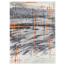 Orange Bergsbo Contemporary Rug