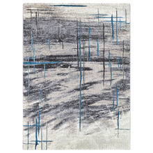 Turquoise Bergsbo Contemporary Rug