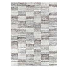Grey & Cream Dariess Power-Loomed Area Rug