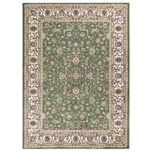 Green Eris Power-Loomed Rug