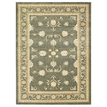 Green Gael Power-Loomed Rug