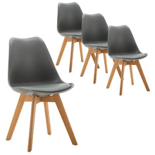 Eames DSW Replica Dining Chairs (Set of 4)