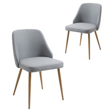 Salazar Linen Dining Chairs (Set of 2)