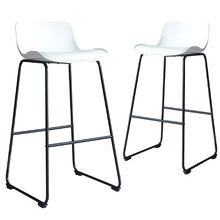 79cm Mithril Faux Leather Barstools (Set of 2)