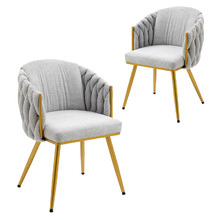 Ylona Chenille Dining Chairs (Set of 2)