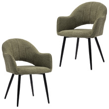 Astoria Chenille Dining Chairs (Set of 2)