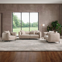 Irvine 6 Seater Upholstered Sofa & Armchair Set