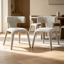 Emma Upholstered Dining Chairs (Set of 2)