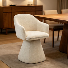 Melly I Upholstered Swivel Dining Chair