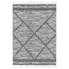 Black & Anthracite Origin Annabelle Power-Loomed Rug
