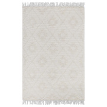 Marco Geometric V Hand-Knotted Wool-Blend Rug
