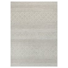 Natural Vittoria Hand-Knotted Wool-Blend Rug