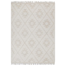Marco Geometric III Hand-Knotted Wool-Blend Rug