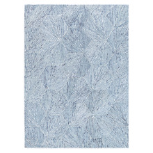 Astrior Hexagon Hand-Knotted Wool-Blend Rug