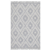 Marco Geometric II Hand-Knotted Wool-Blend Rug