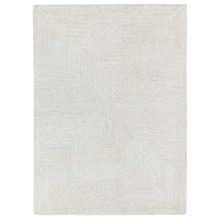 Ivory Loren Wool & Viscose Rug