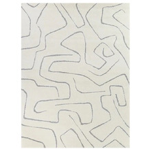 Cream Lilly Power-Loomed Rug