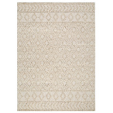Natural Perla Hand-Loomed Wool Rug