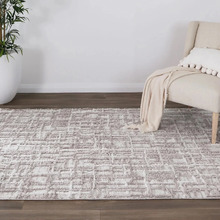 Beige Povel Contemporary Rug
