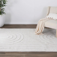 Ivory Aster Contemporary Rug