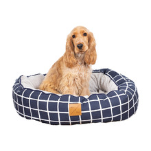 Check 4 Seasons Cotton Round Dog Bed