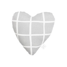 Check Cotton Heart-Shaped Pet Toy