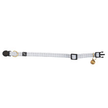 Grey Check Cat Collar