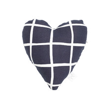Check Cotton Heart-Shaped Pet Toy