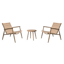 Amalaya Outdoor 2 Person Lounge Set