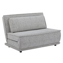 Ember 2 Seater King Single Chenille Sofa Bed