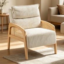 Reverie Corduroy Accent Chair