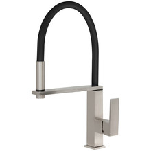 Square Vezz Flexible Hose Kitchen Sink Mixer