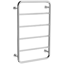 Vivid Slimline Non-Heated 800 X 500mm Brass Towel Rail