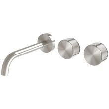 Axia Wall Basin / Bath Curved Outlet Hostess Set 180mm