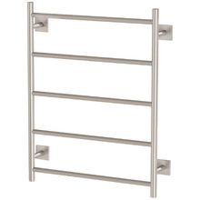 Radii Square Non-Heated Brass Towel Ladder Rail