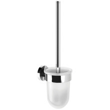 2 Piece Round Radii Toilet Brush & Holder Set