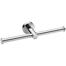 Round Radii Double Bar Toilet Roll Holder