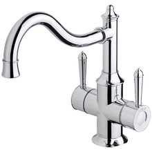 Nostalgia Twin Handle Kitchen Sink Mixer